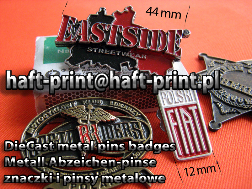 znaczki metalowe stalowe produkcja sprzedaż wykonywanie odlewanie pinsy metalowe medale emblematy stalowe metalowe emaliowane malowane